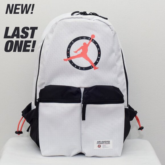 jordan retro 13 backpack red and white